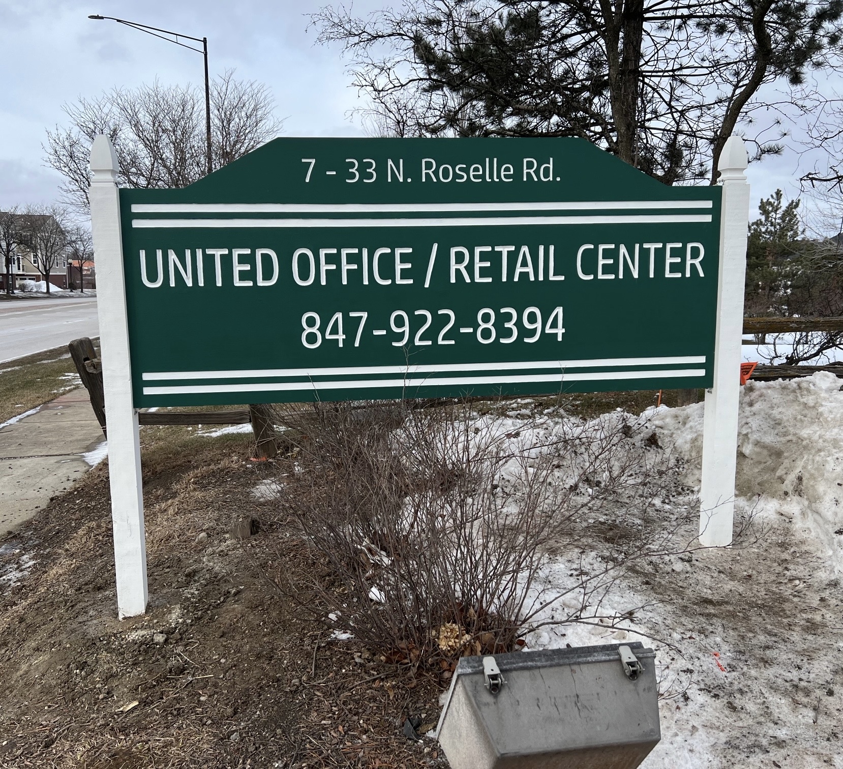 Exterior Signage for United Office / Retail Center