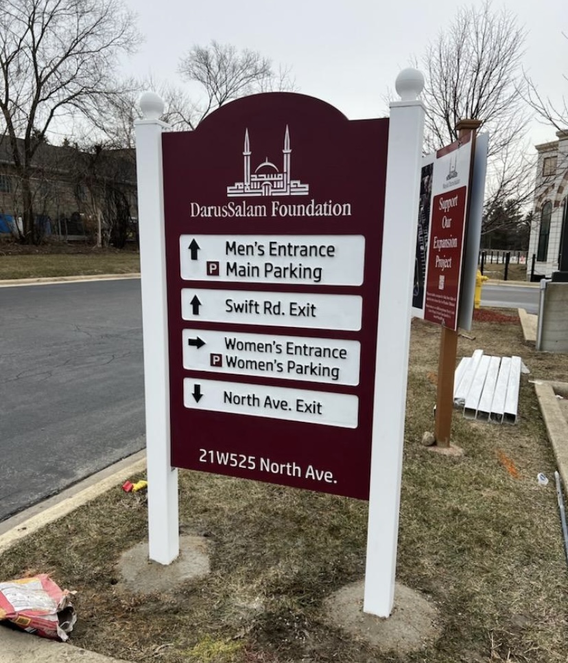 Wayfinding Sign for DarusSalam Foundation 