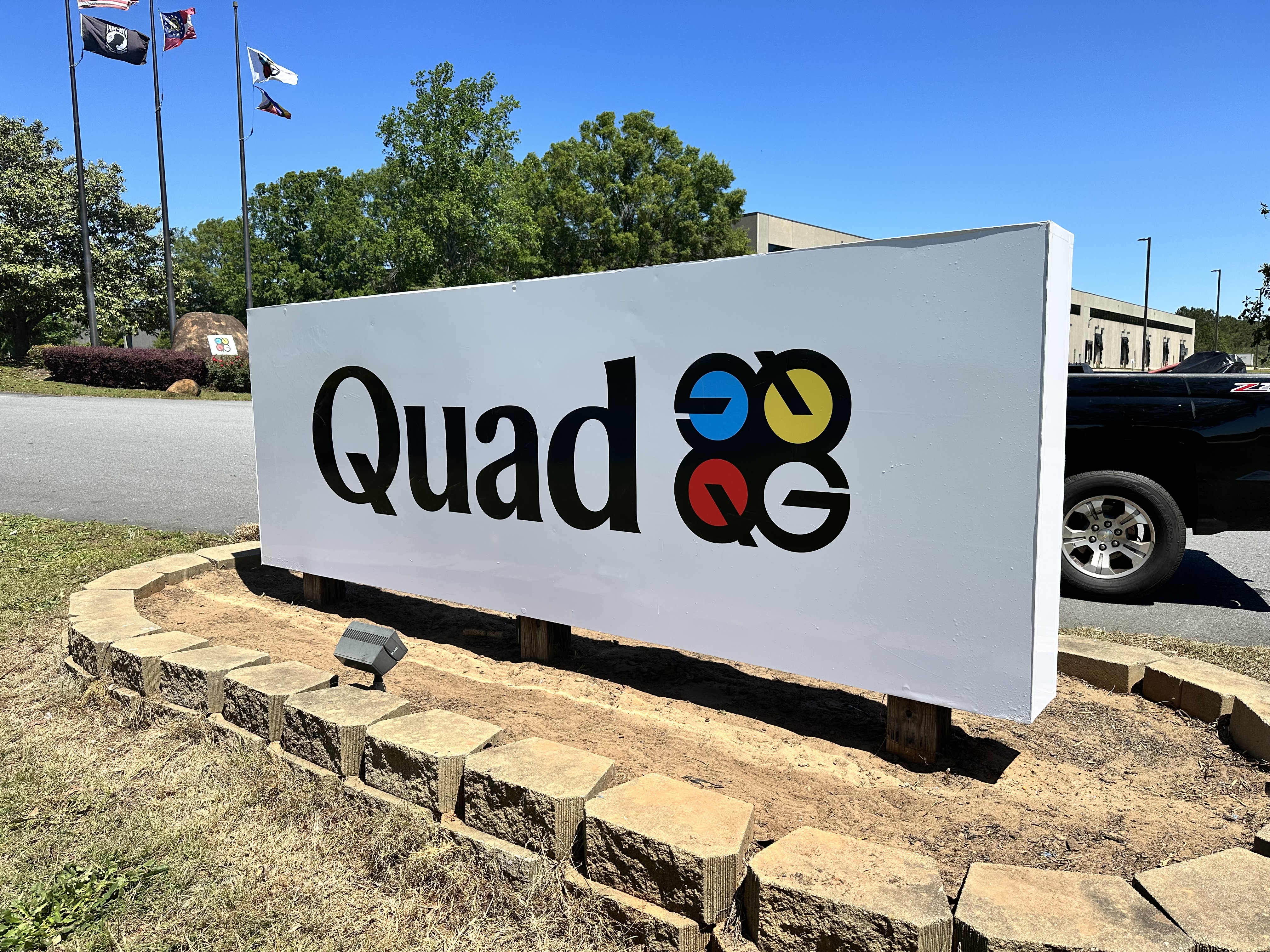 Quad Monument Sign