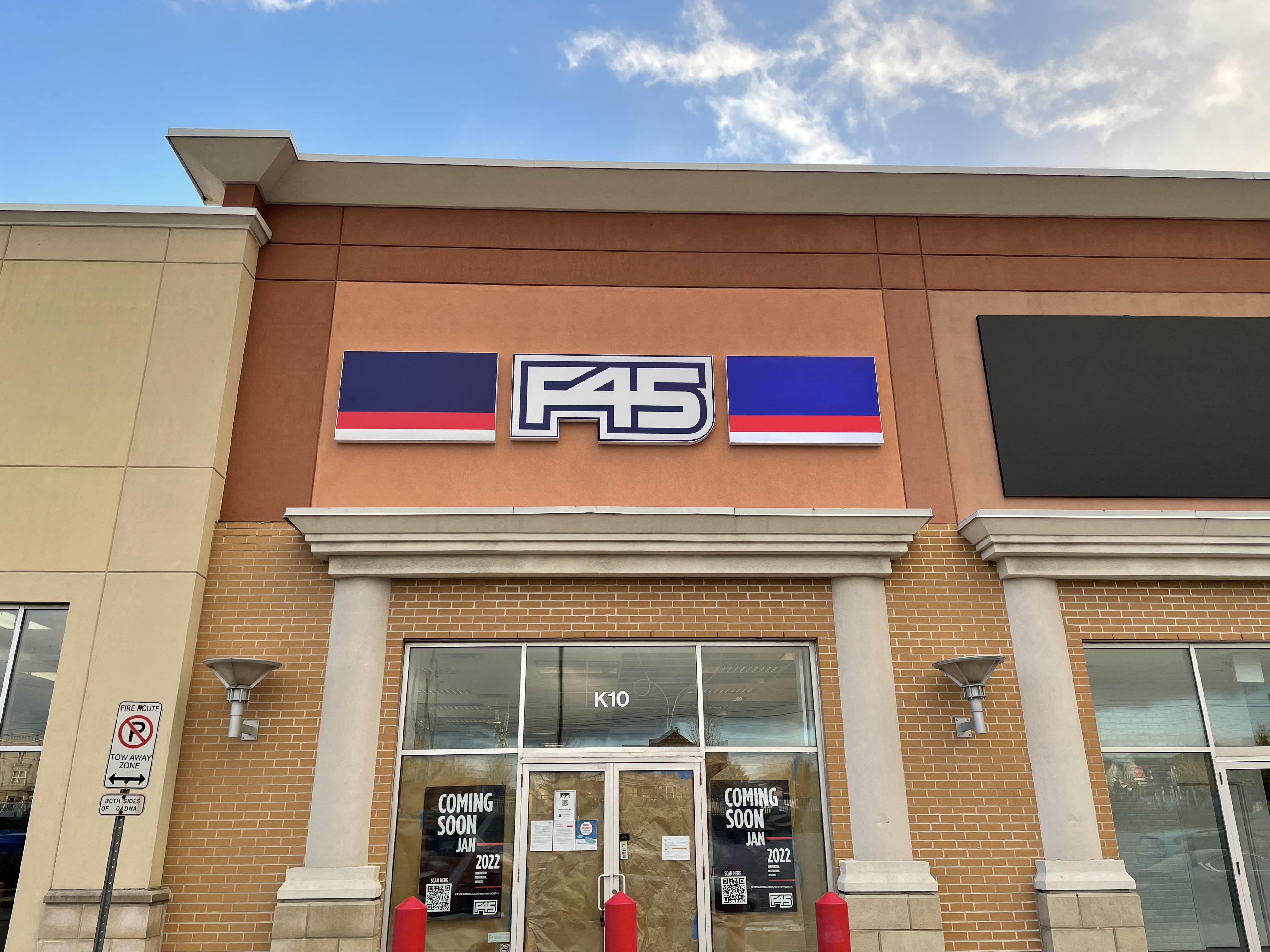 F45 Channel Letters