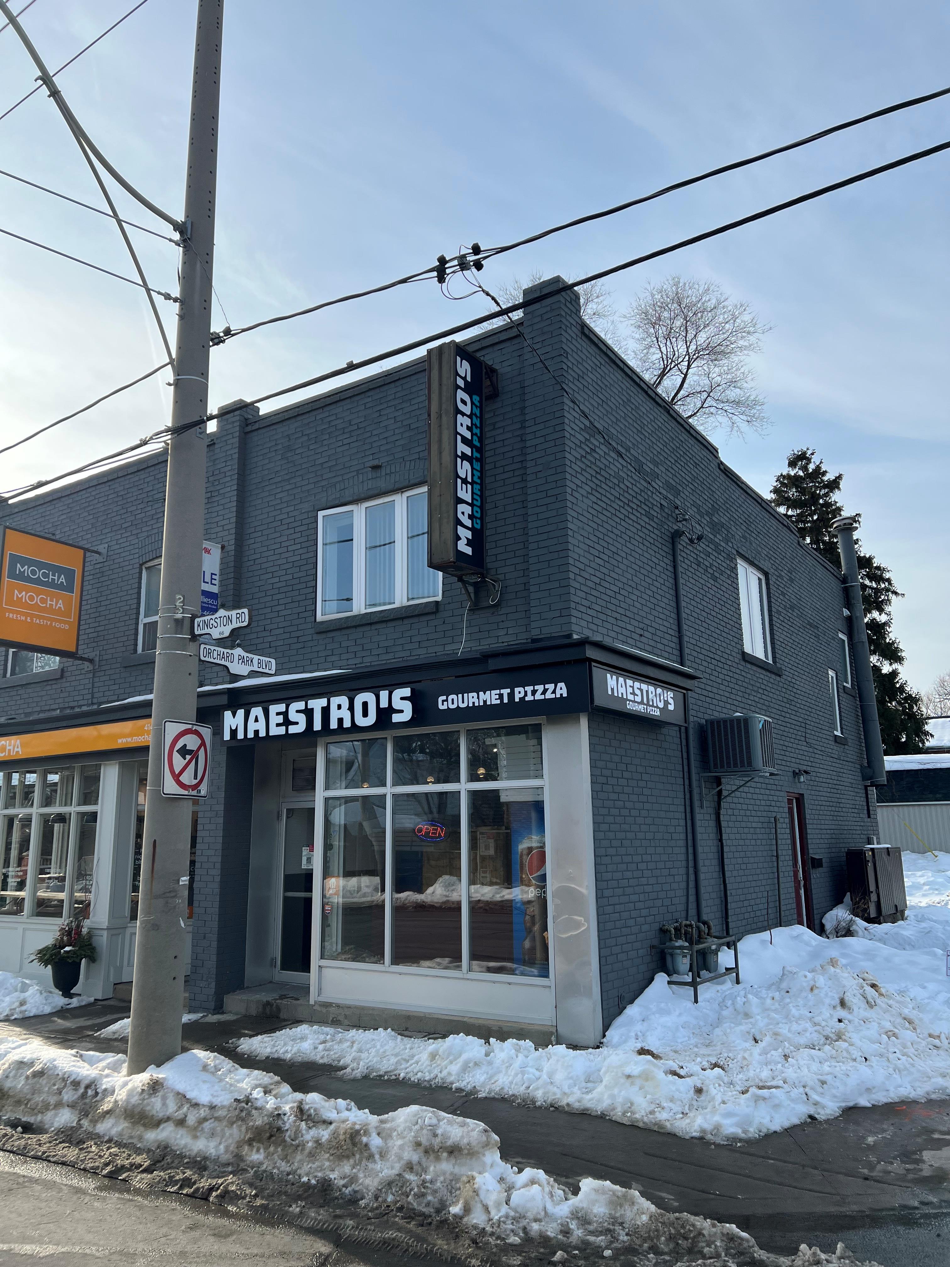 Maestro's Pizza Channel Letters