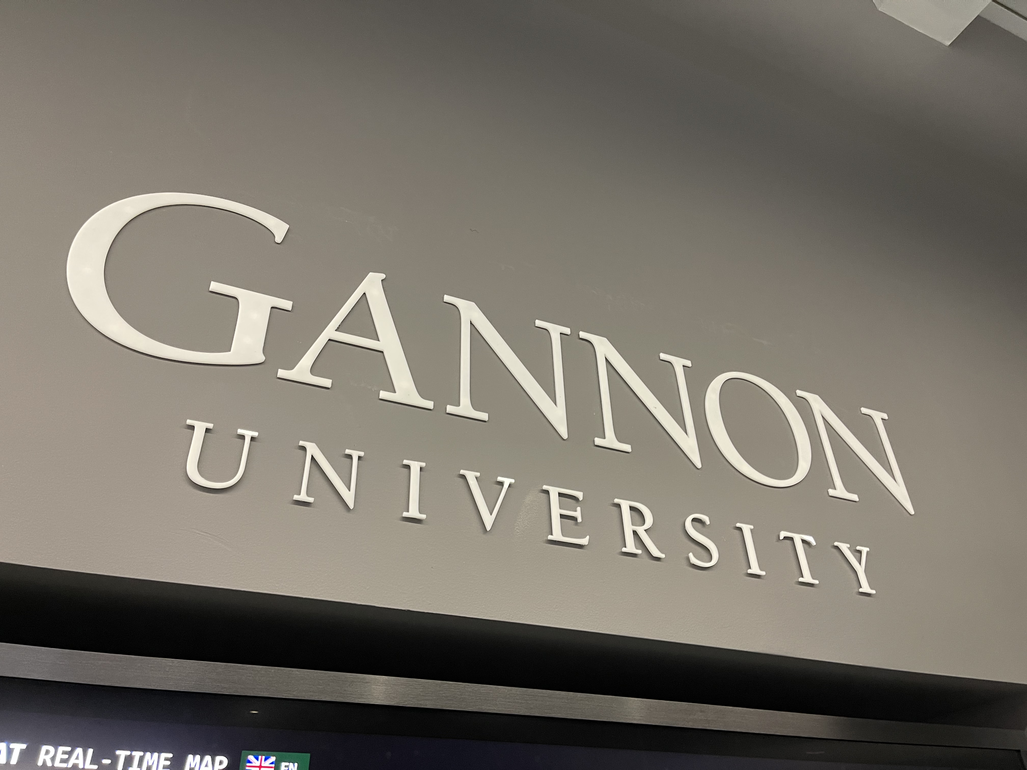 Gannon University Dimensional Letters