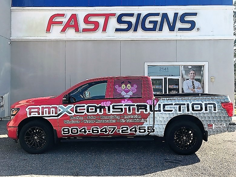 Construction Vehicle Wrap