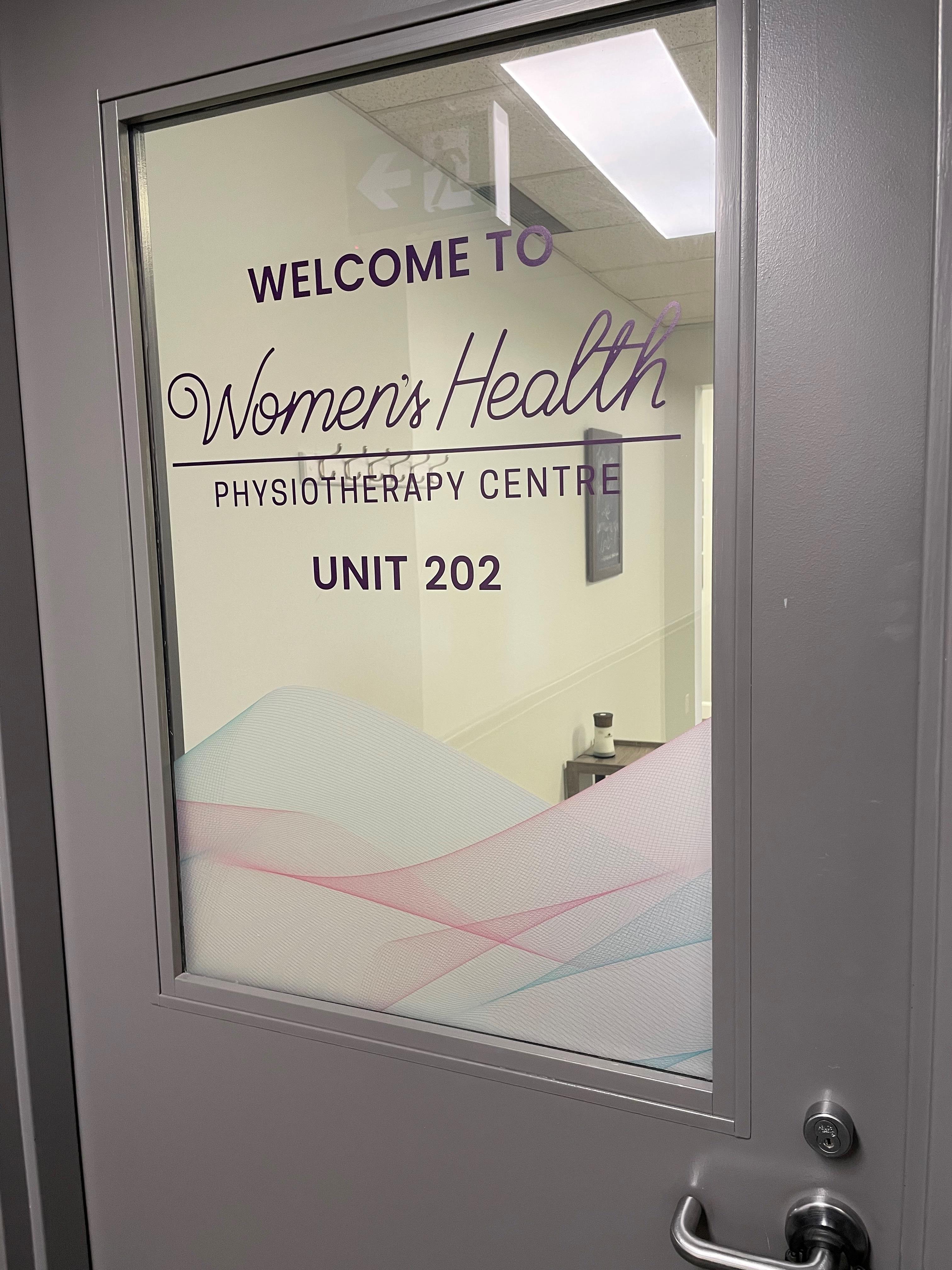 Women's Health Window Graphic