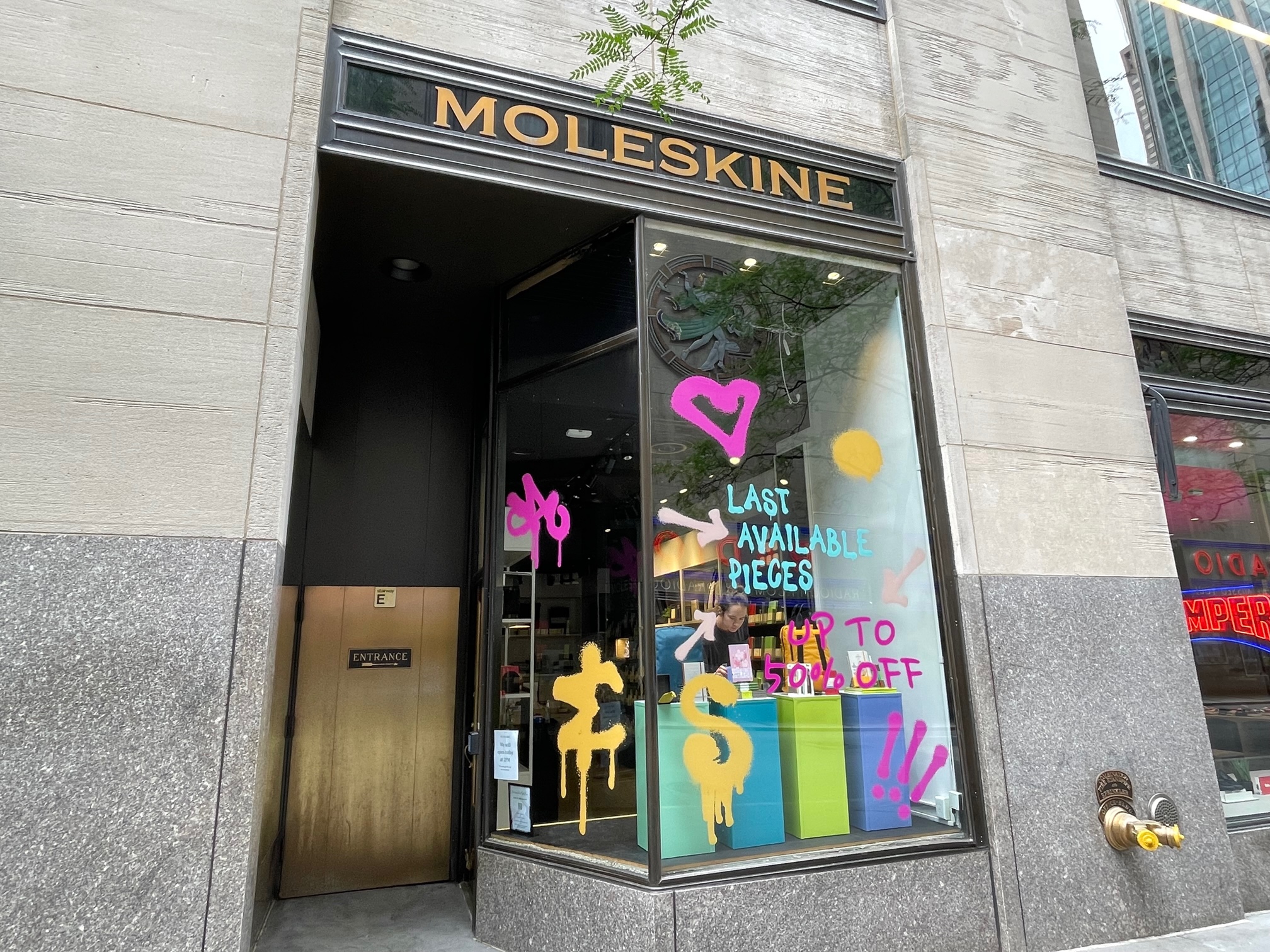 Frosted Vinyl Window Graphics