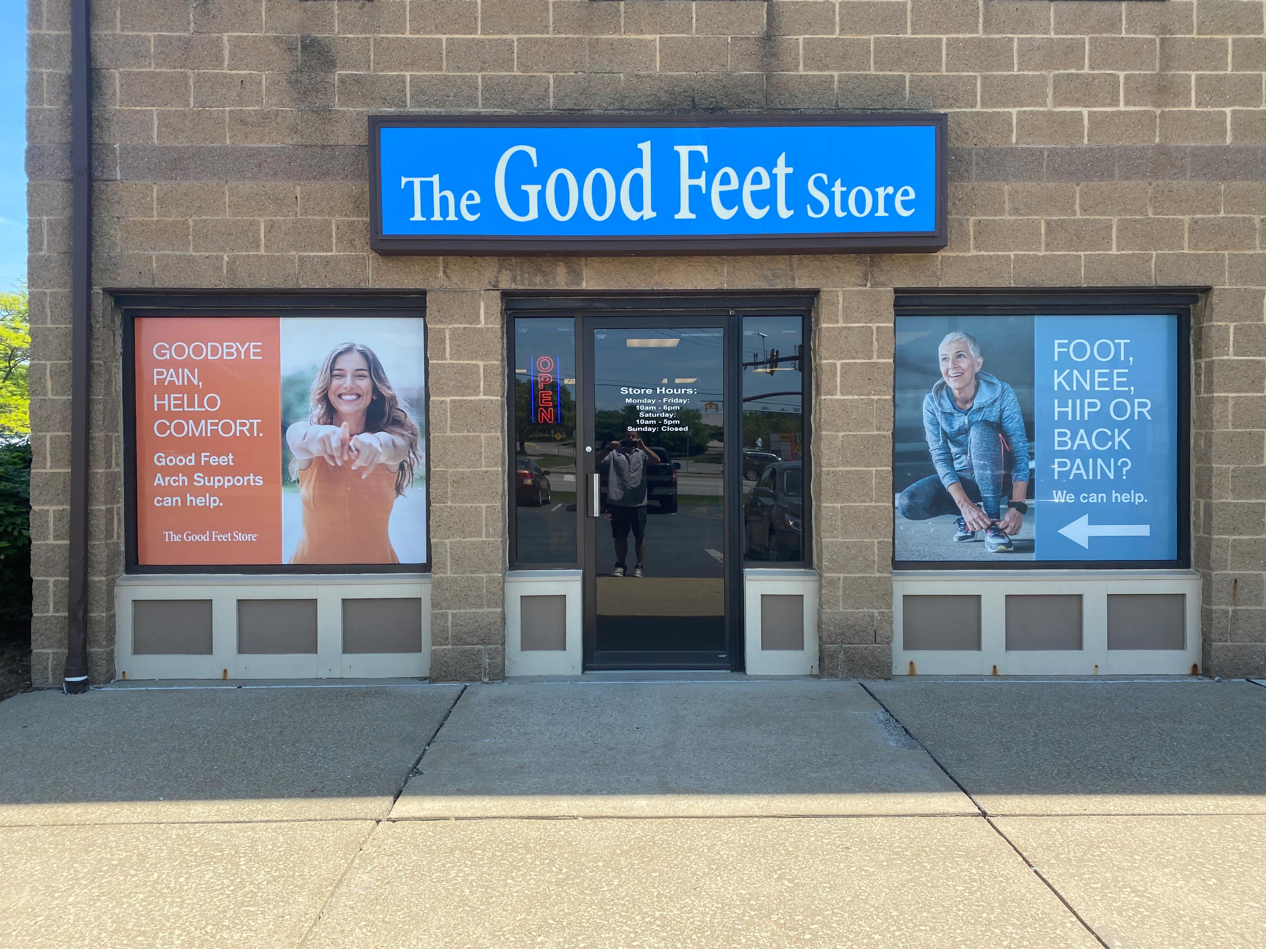 The Good Feet Store building