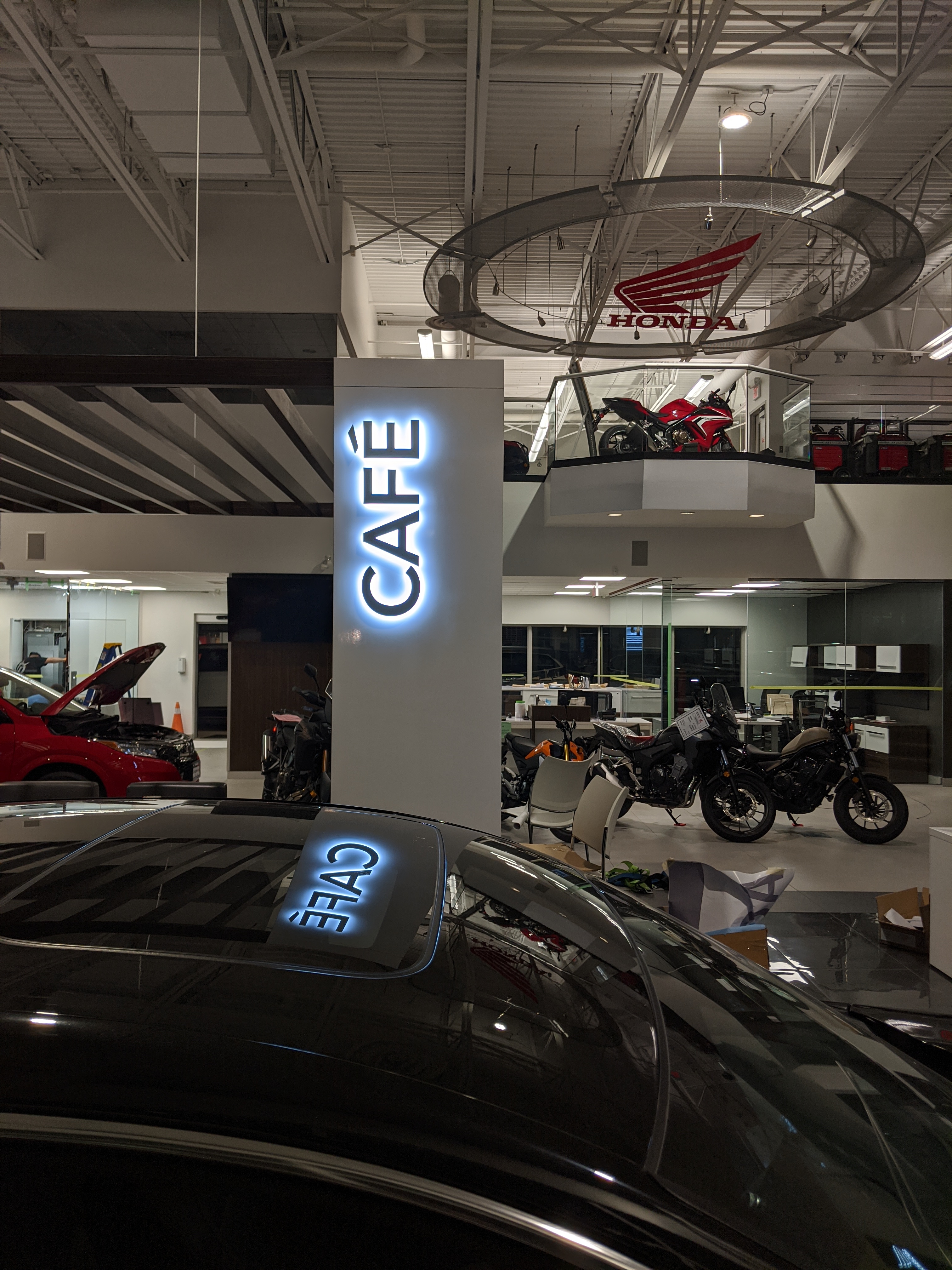 Honda Showroom Dimensional Letters