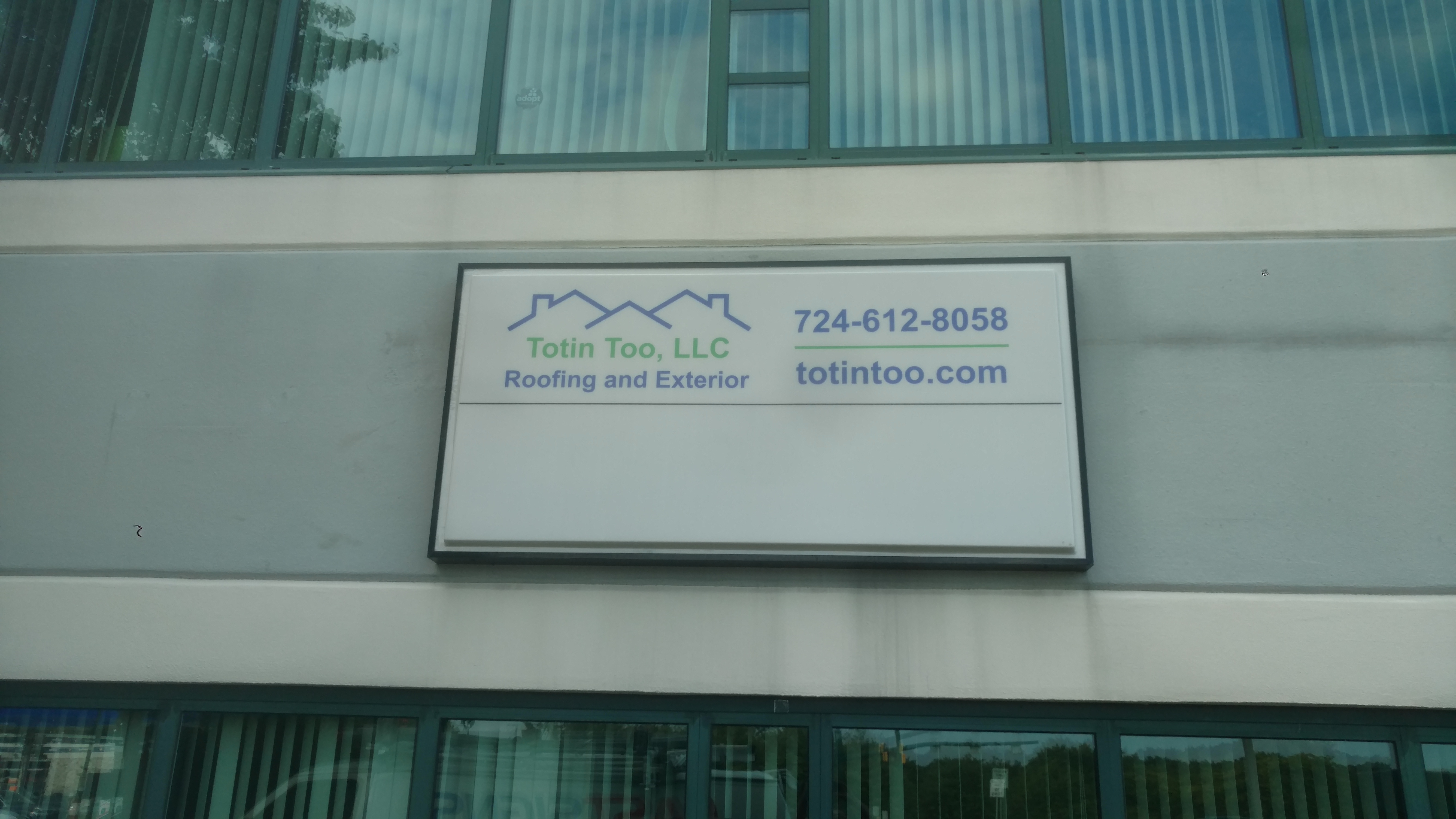 Custom building signage