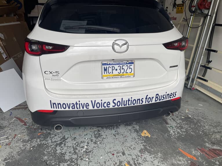 Innovative Voice Solutions Vehicle Graphic