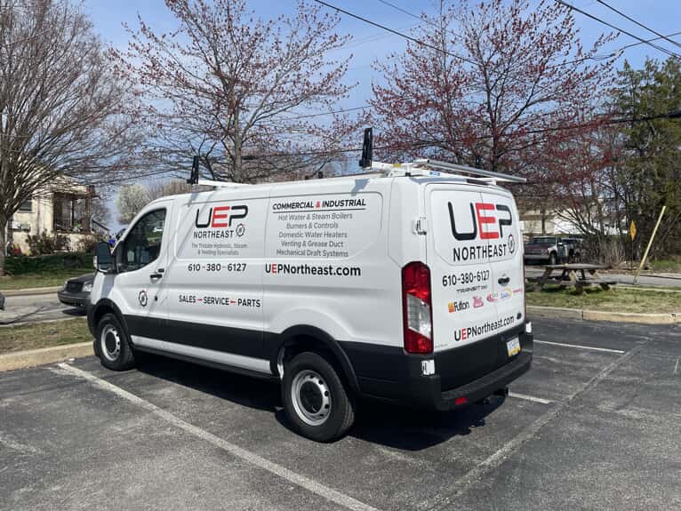 UEP Northeast Van Graphics