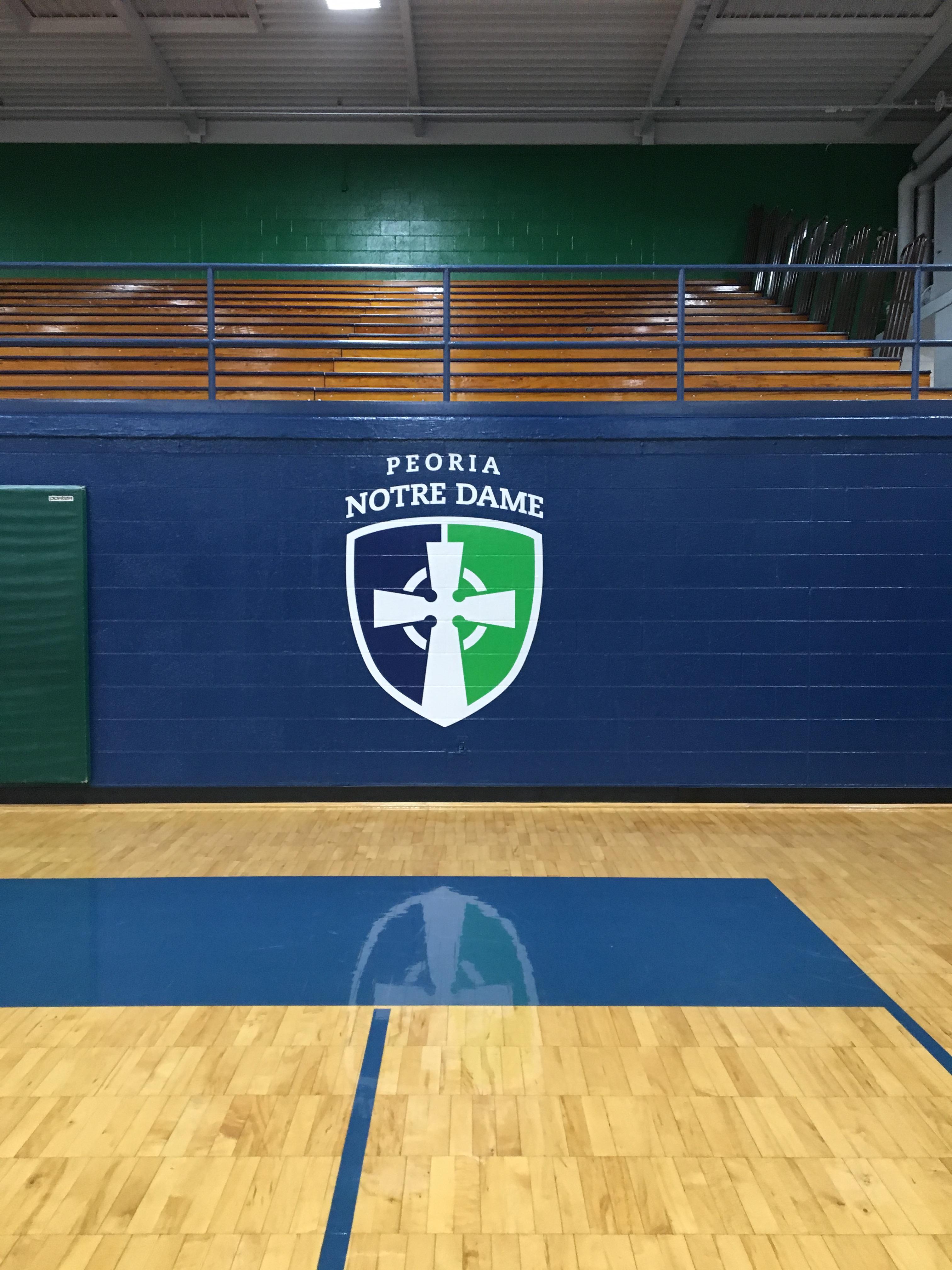 Interior Graphic for Peoria Notre Dame