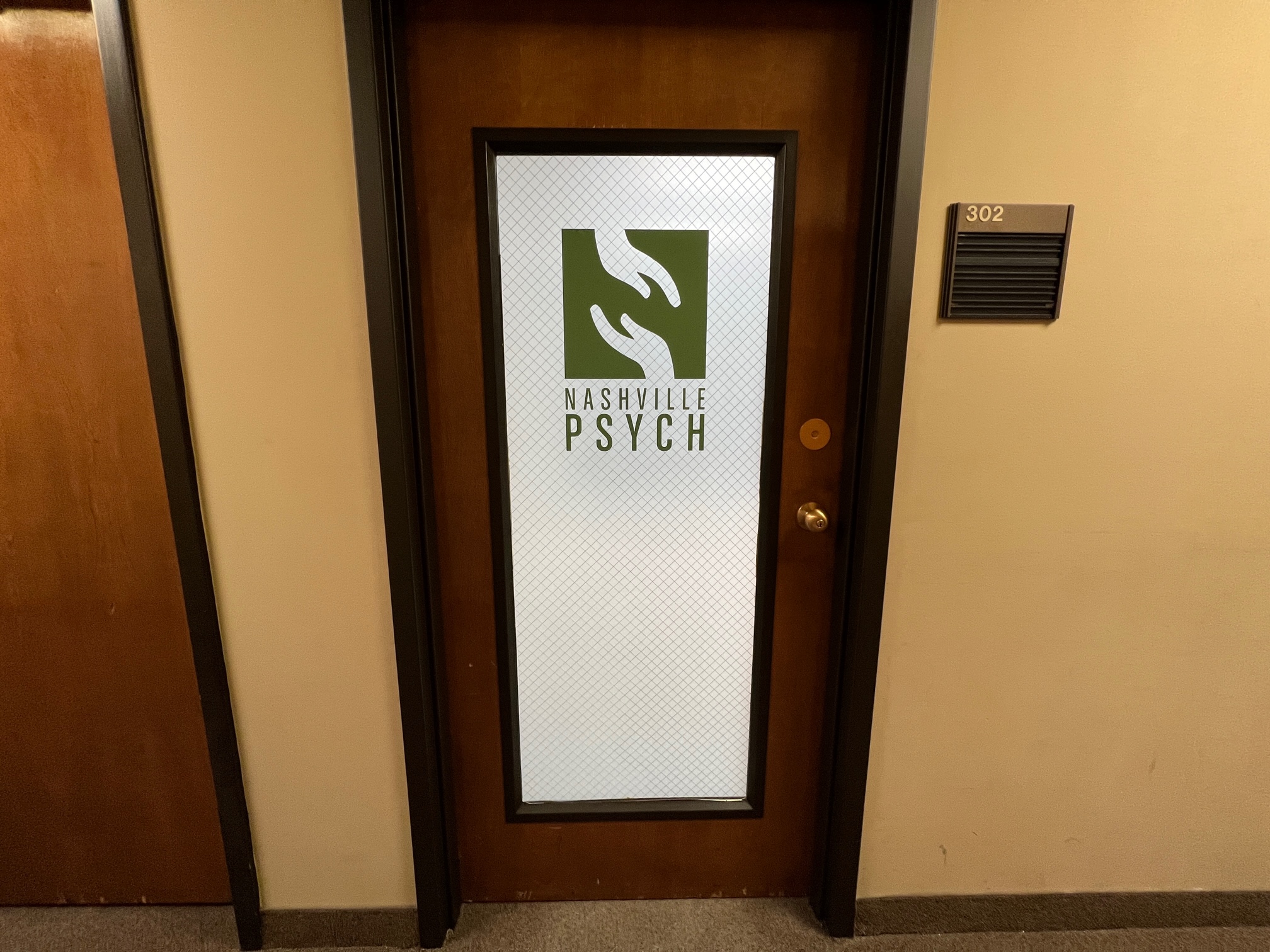 Nashville Psych Interior Signage