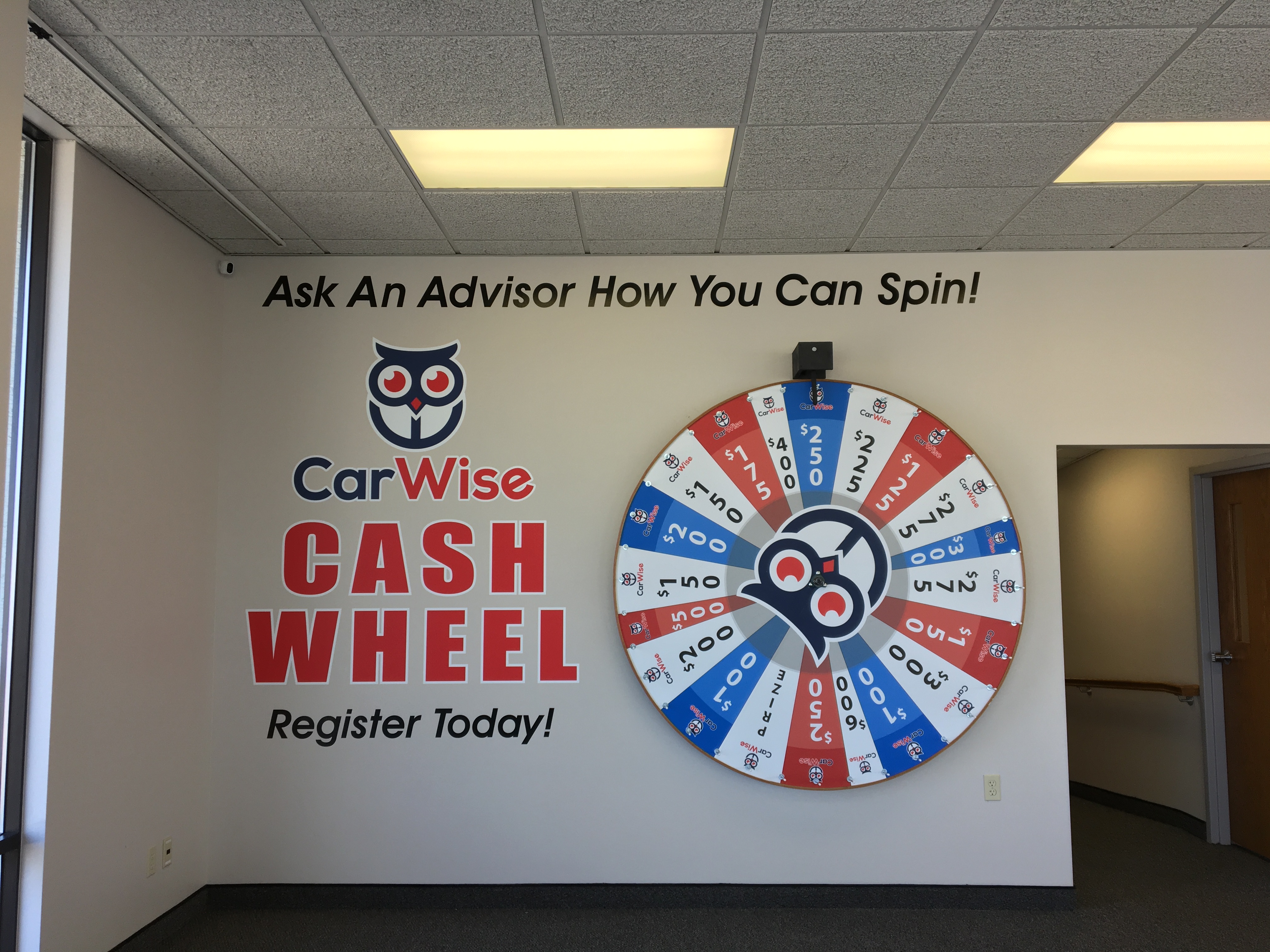 Interior graphics for CarWise