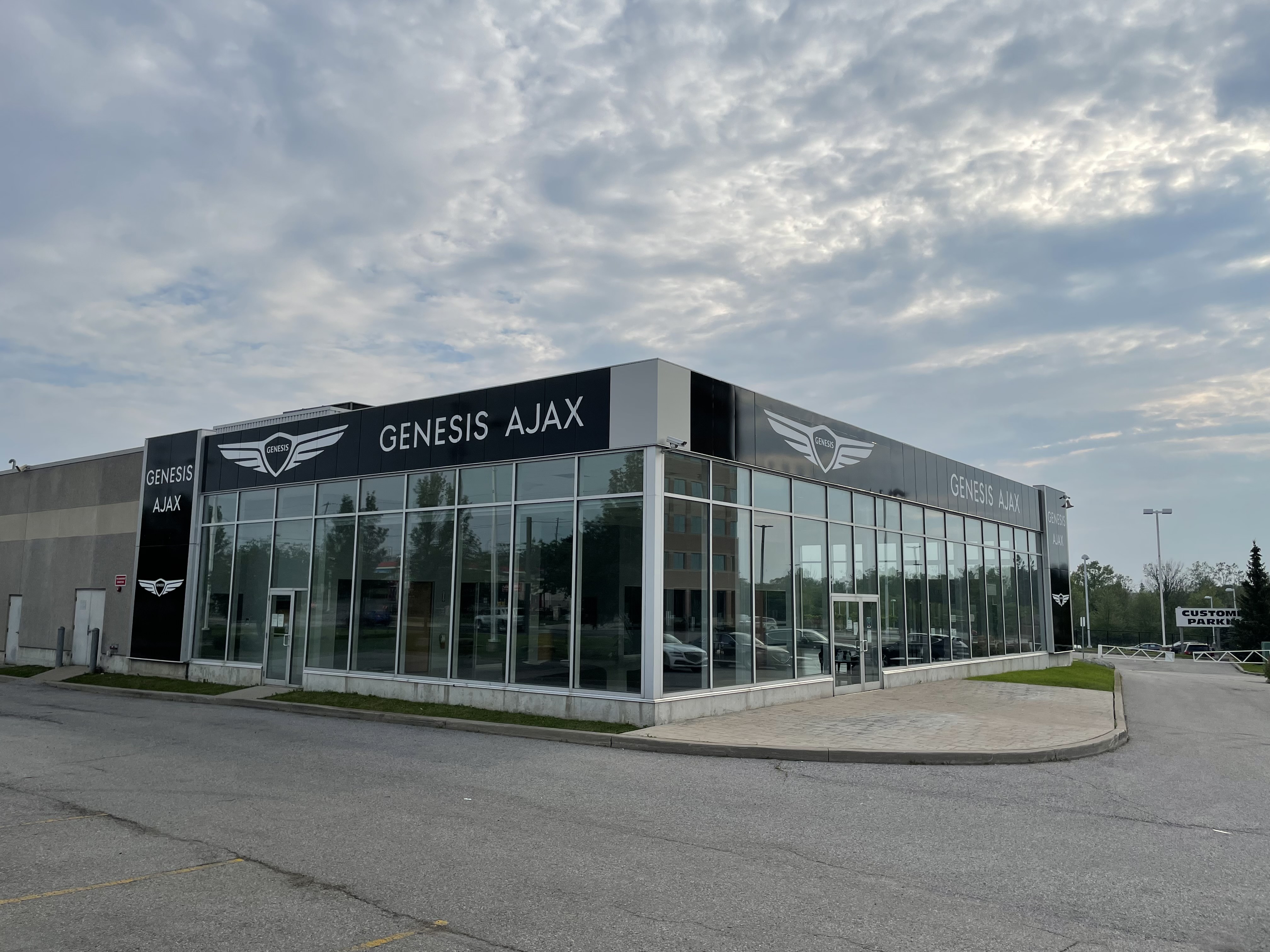 Genesis Ajax Exterior Signage