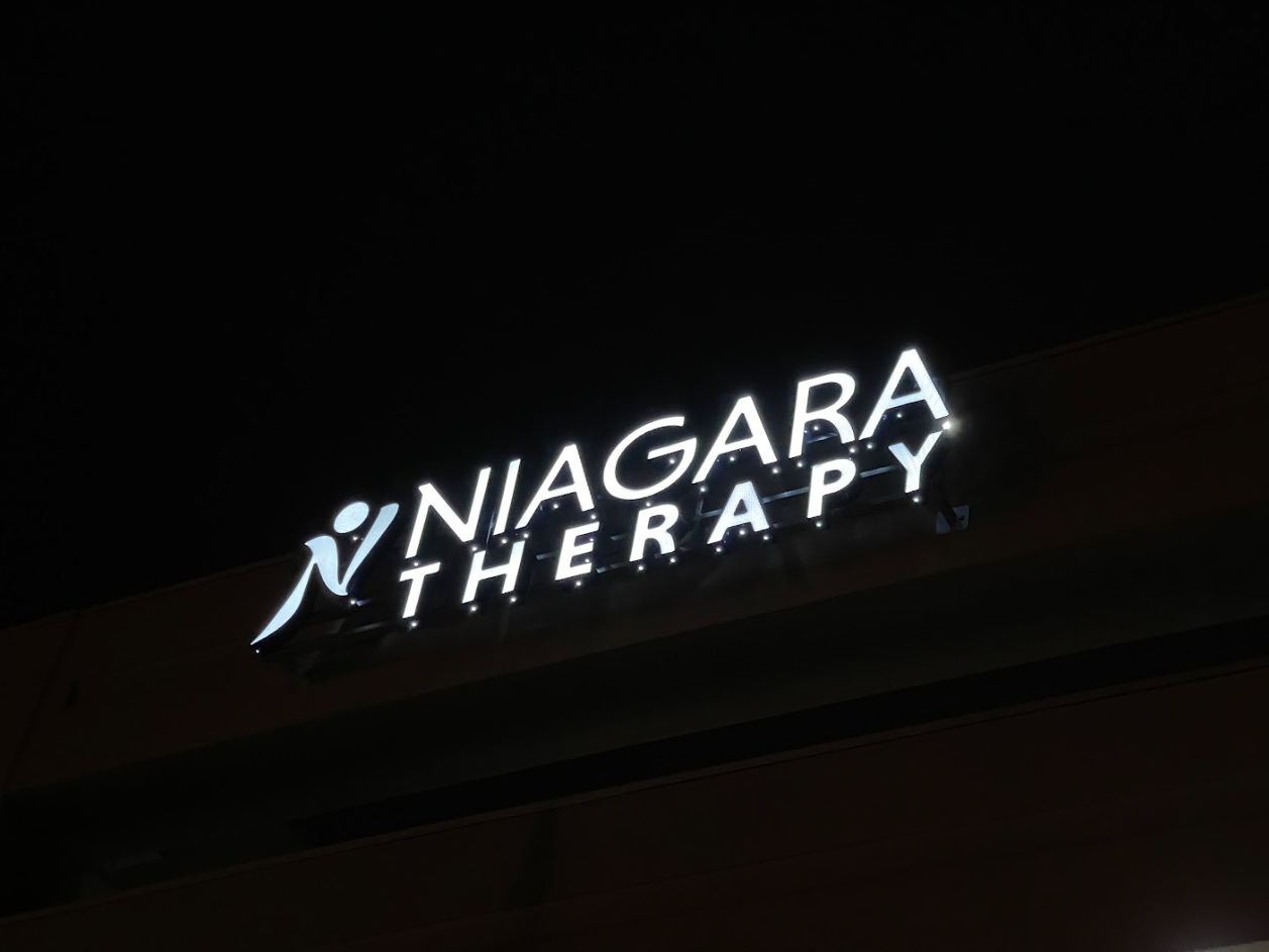 Niagara Therapy Channel Letter