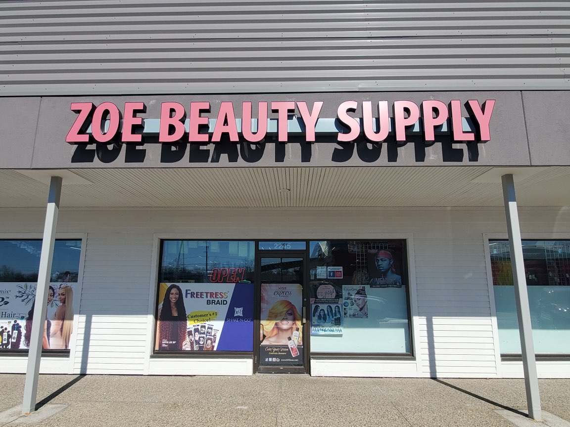 Channel Letters for Zoe Beauty Supply 