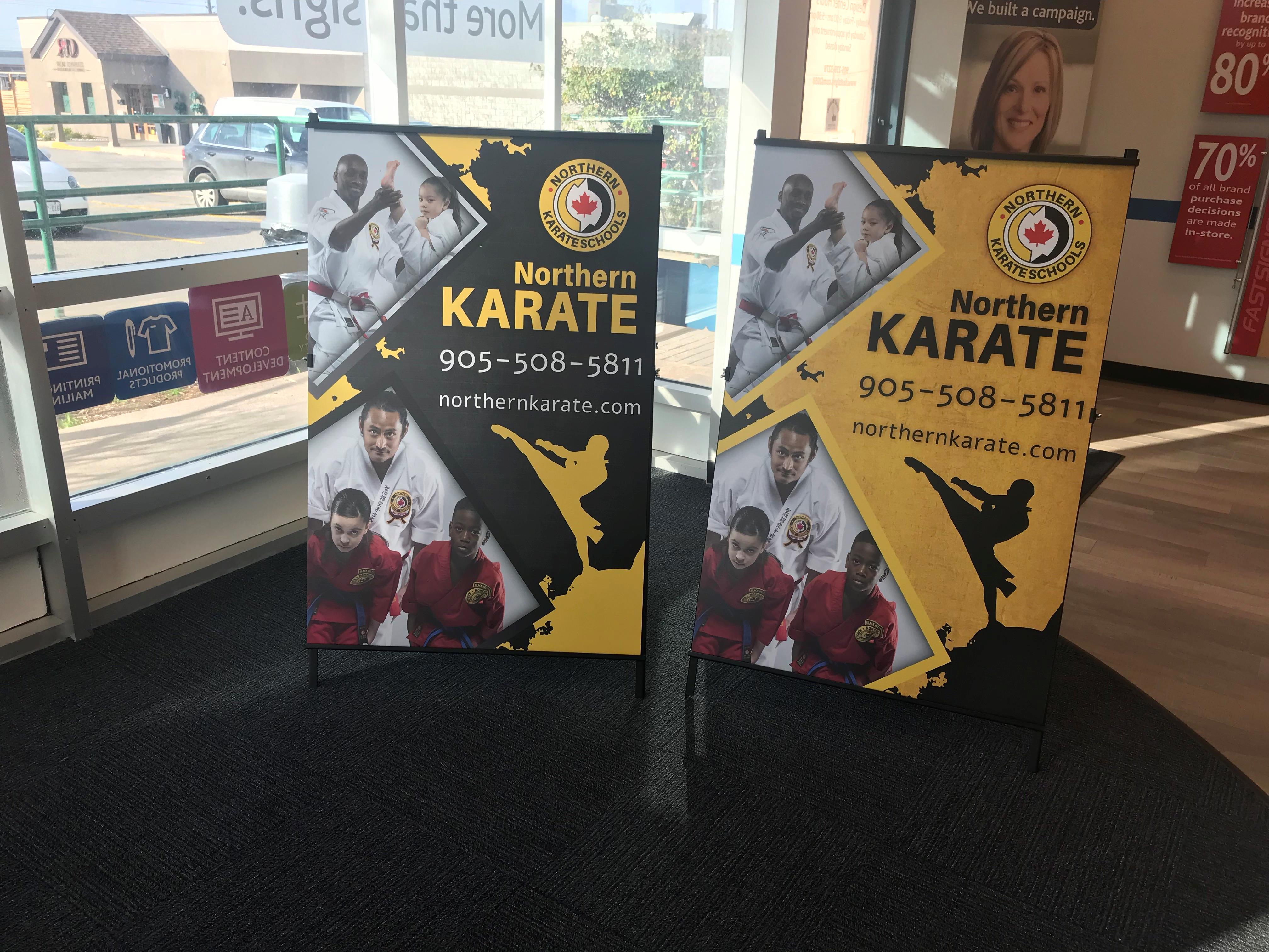 Northern Karate A-Frame