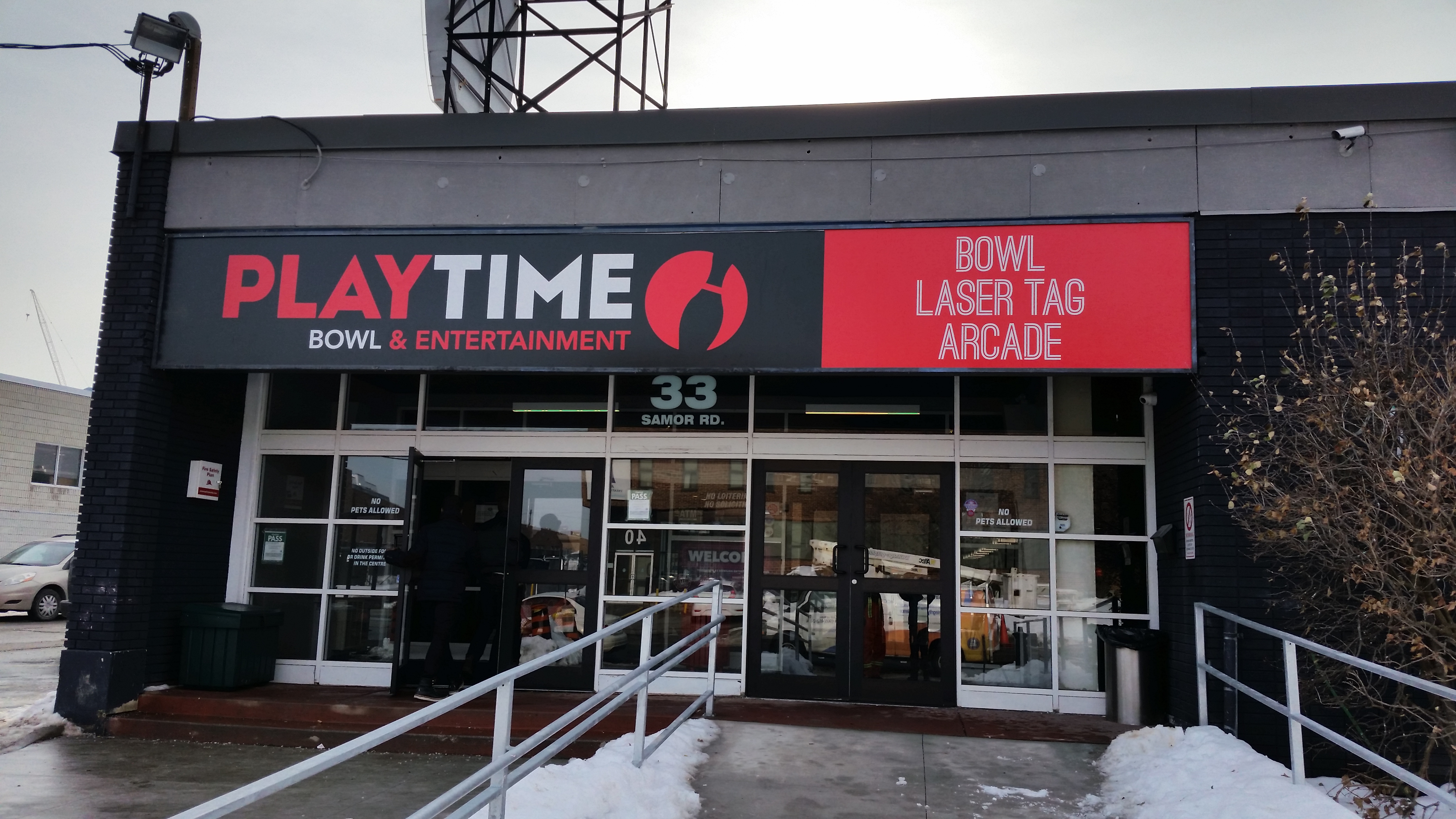 Playtime Exterior Signage