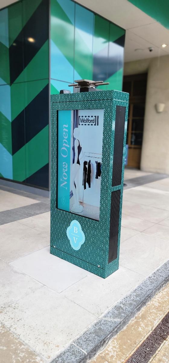 Digital Display Outside of Store