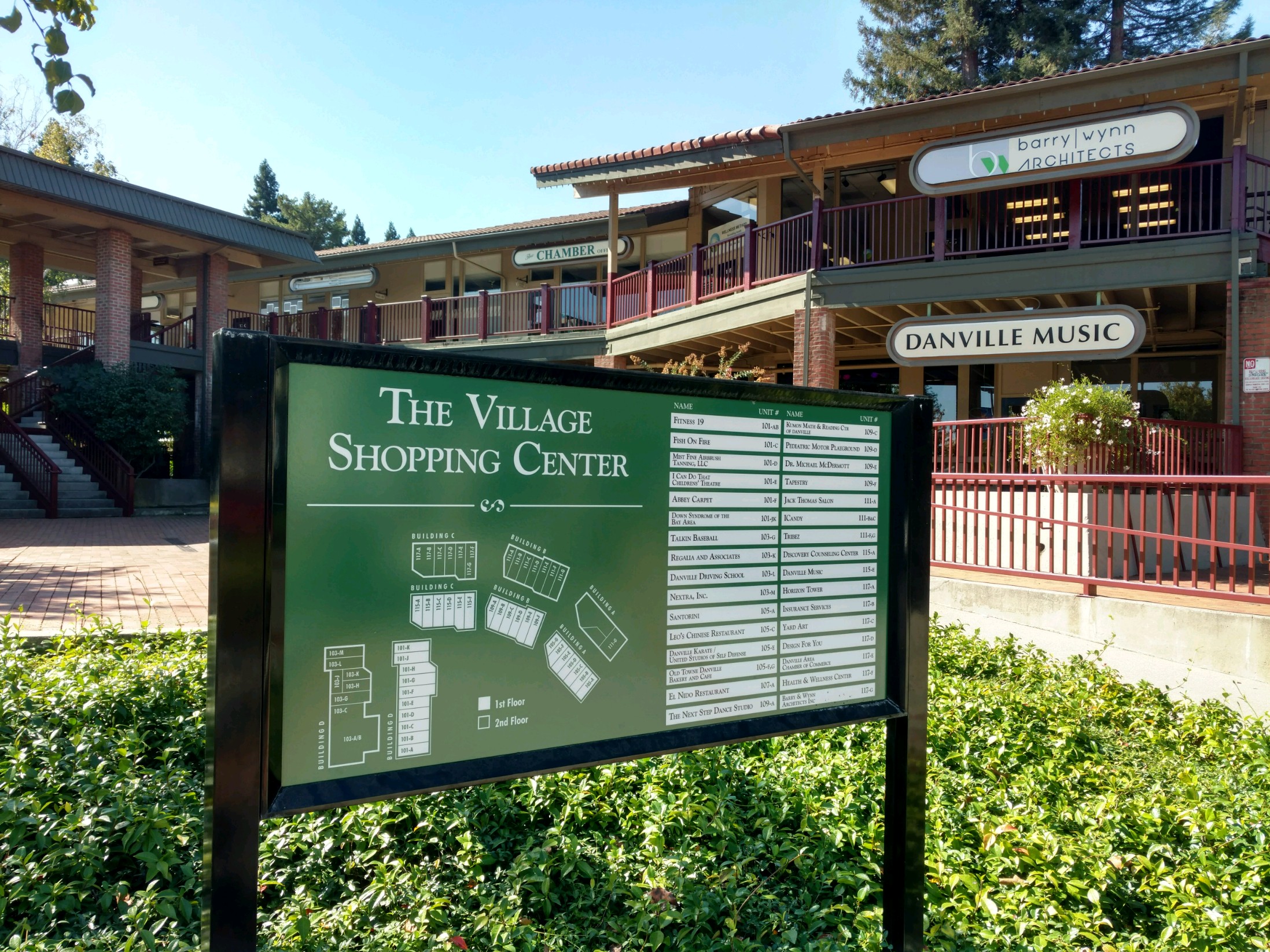 Shopping Center Directions Wayfinding Signage