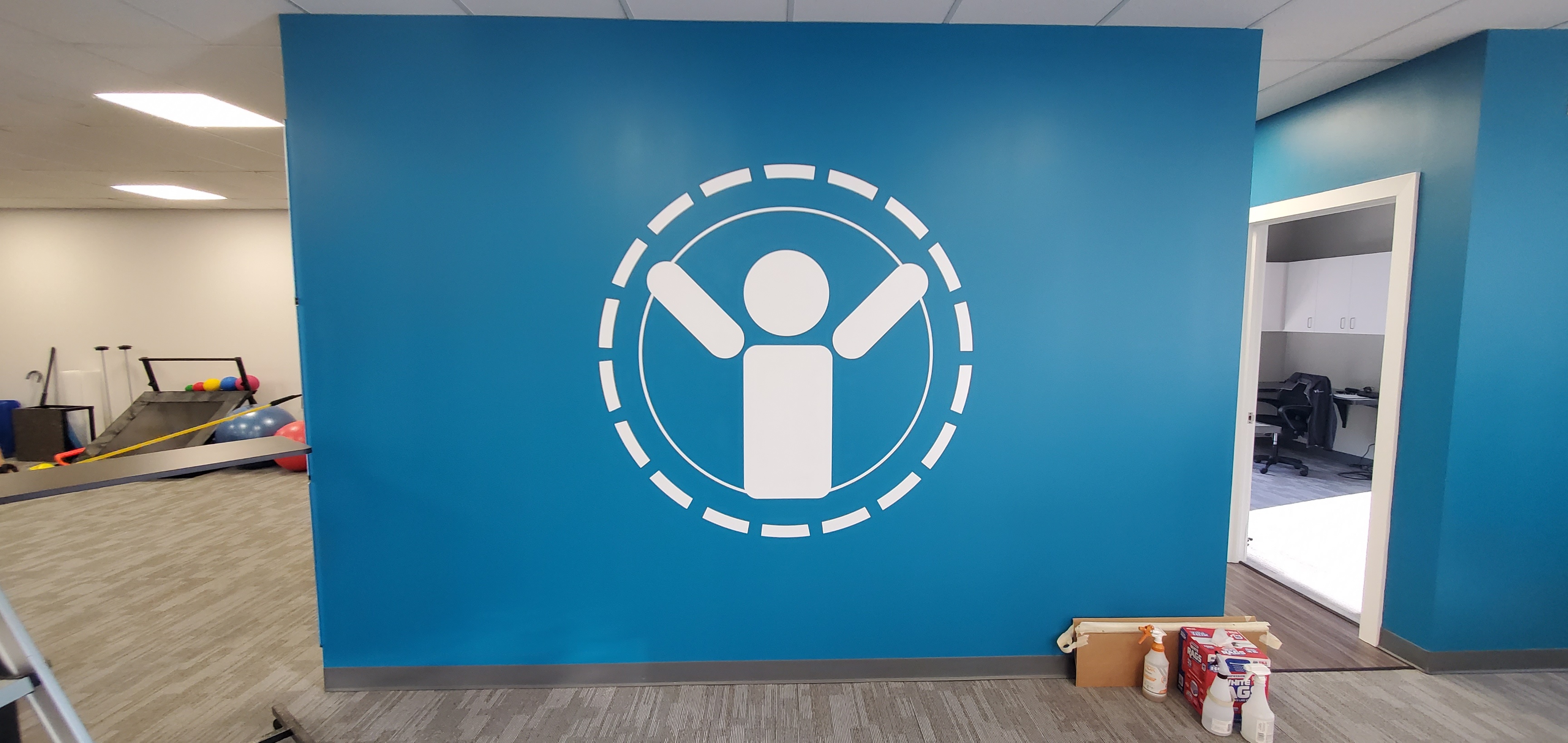 Team Rehab Wall Graphic