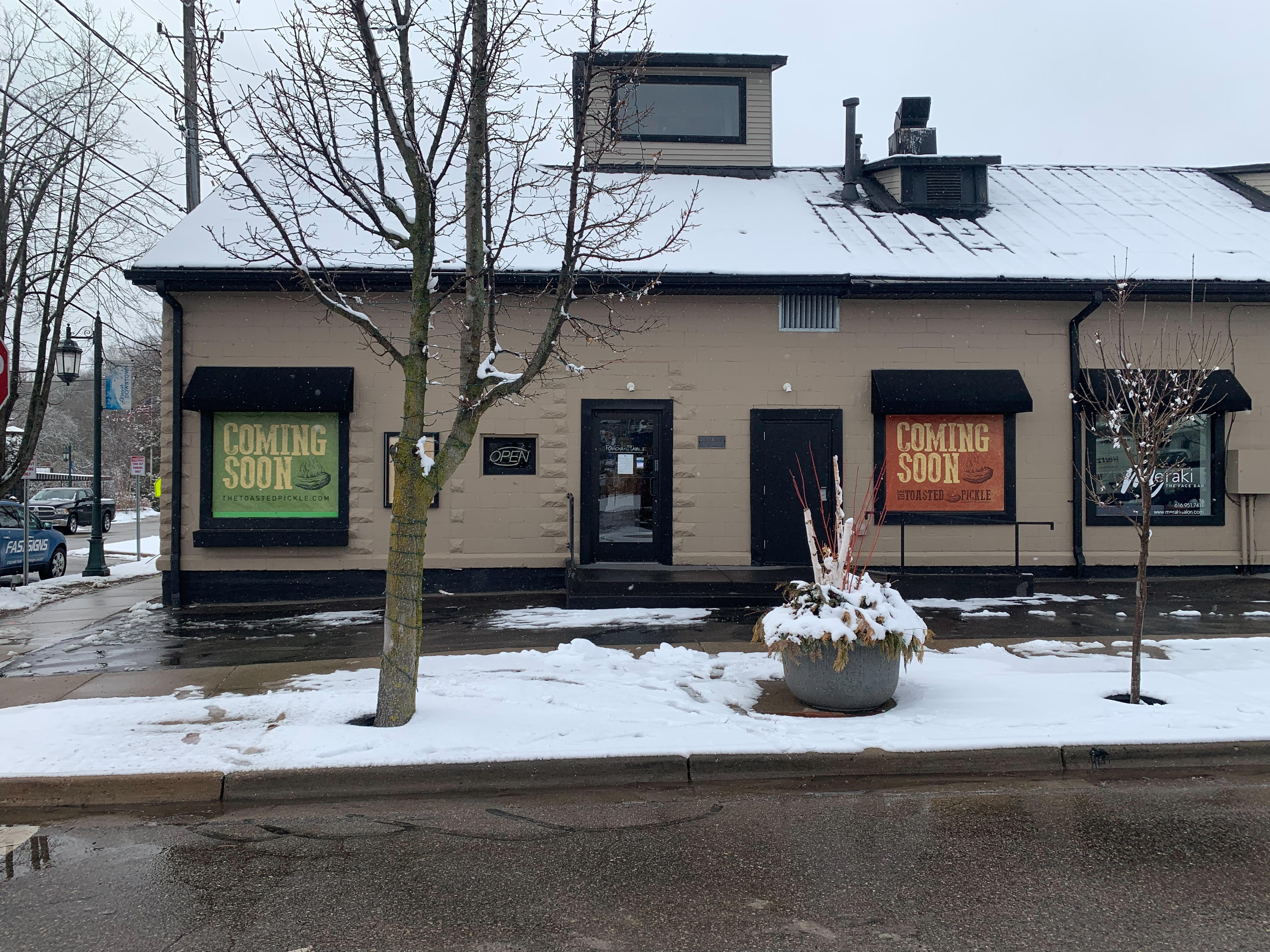 Coming Soon Banners for Toasted Pickle