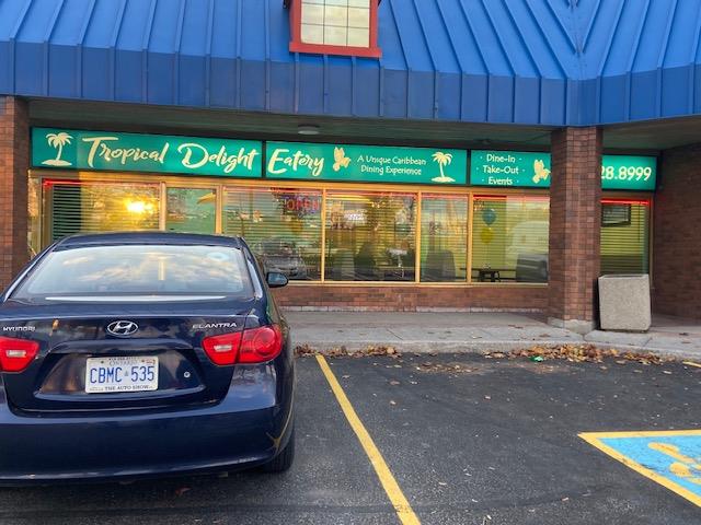 Tropical Delight Exterior Signage