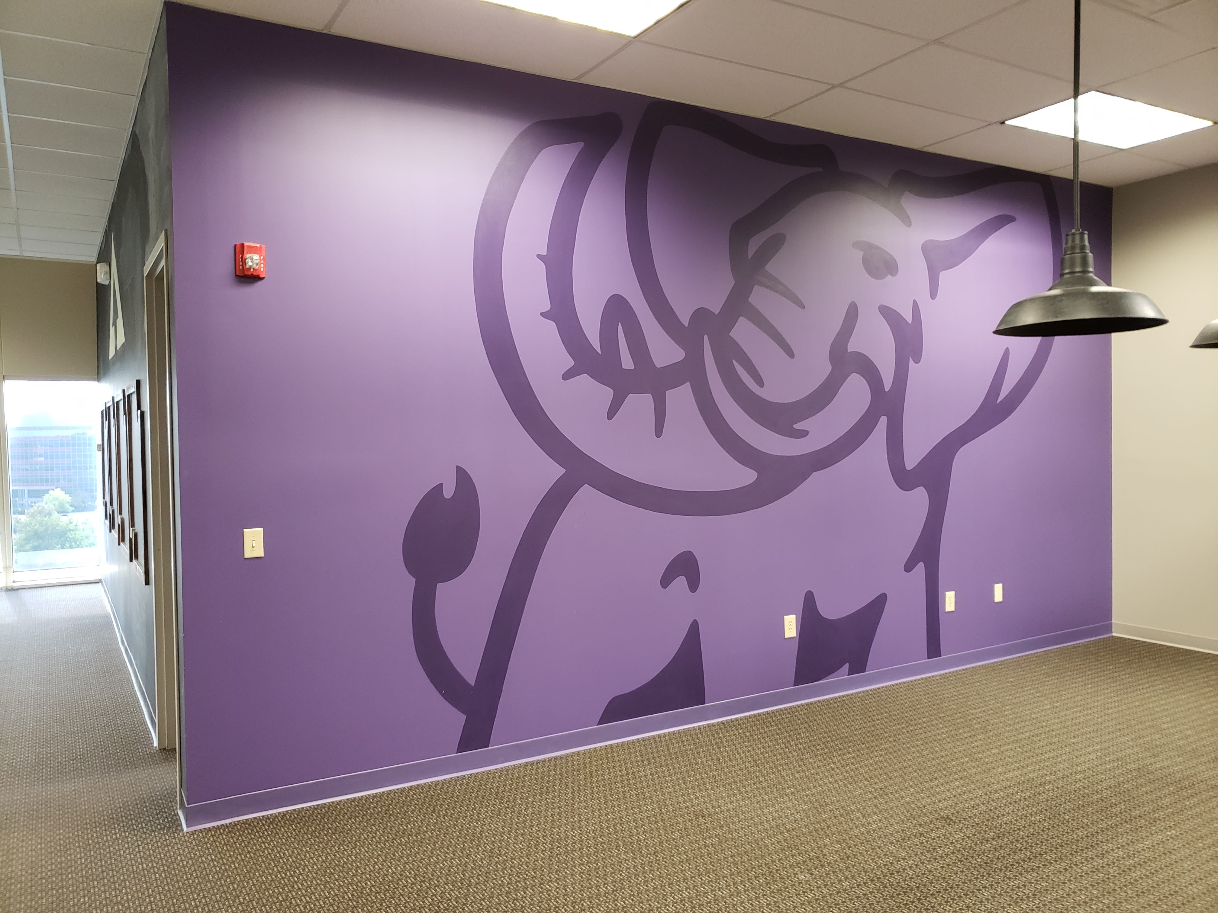 Elephant Wall Graphic