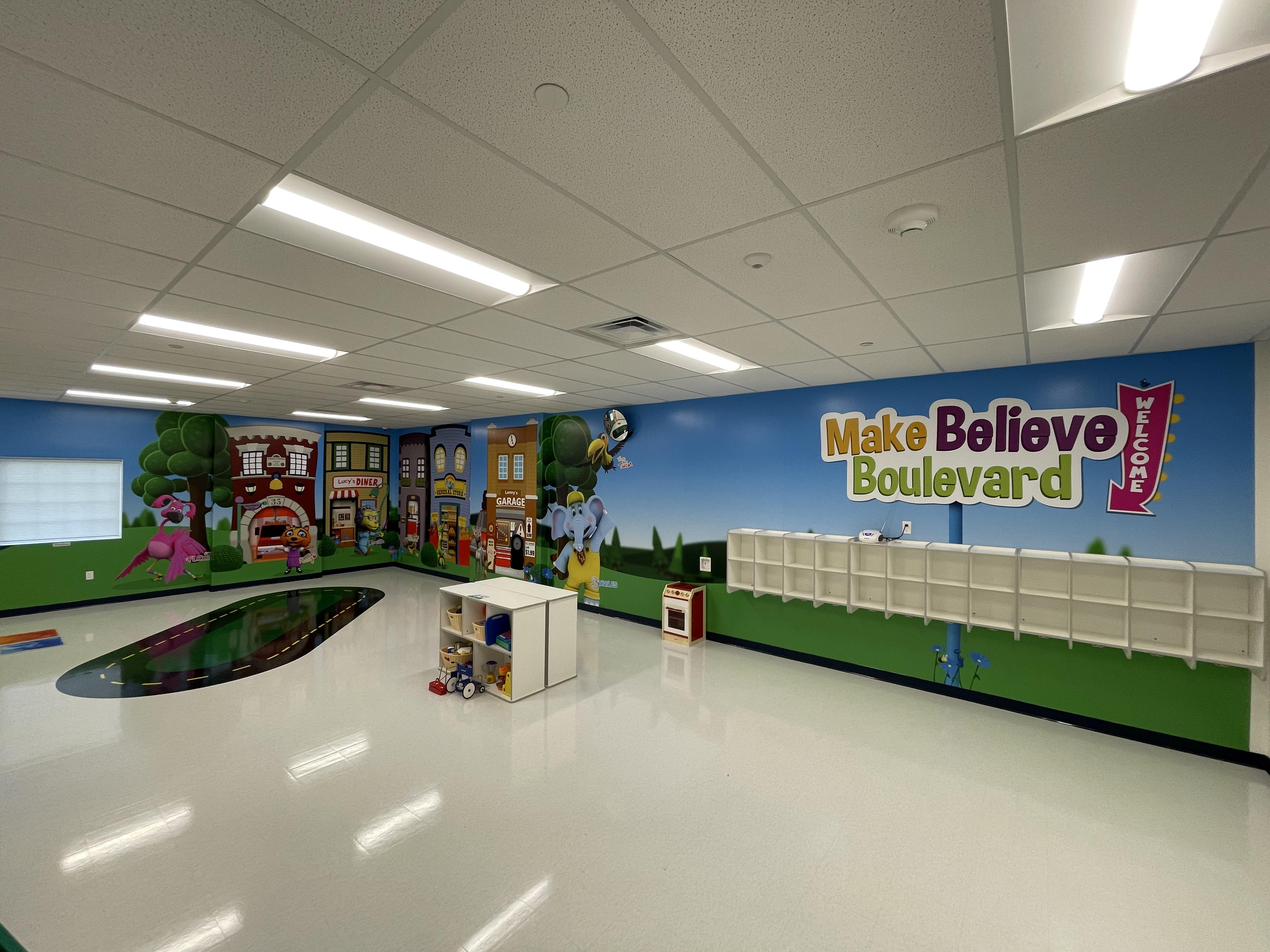 Interior Wall Graphic for a School