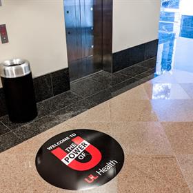 branded floor graphics