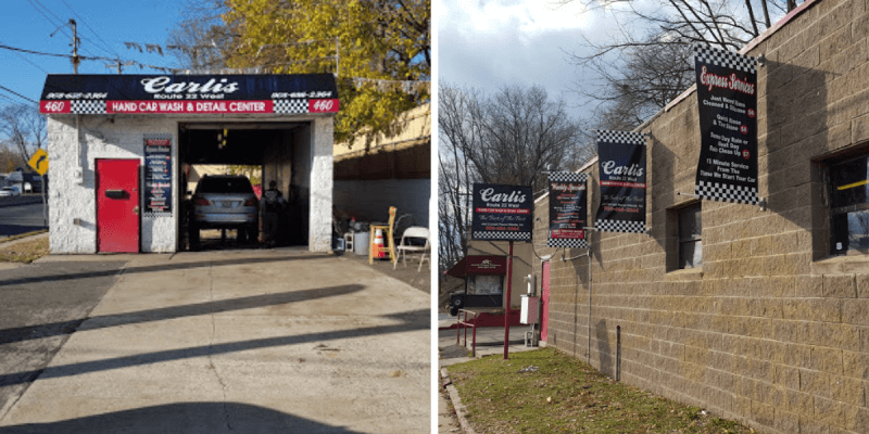 car wash signage for curb appeal