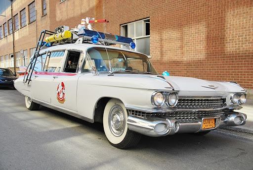 Ghostbusters car graphic