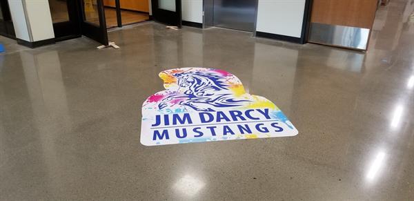 school floor graphics