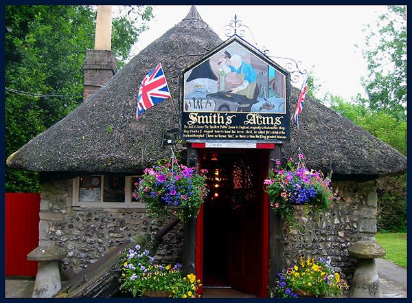 The exterior of The Smith's Arms pub