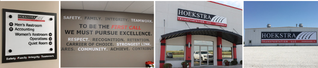 Hoekstra uses branding around their locations