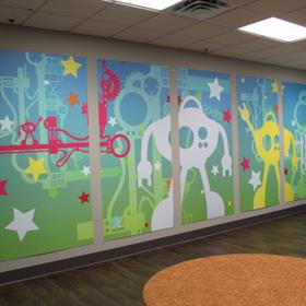 interior wall graphics