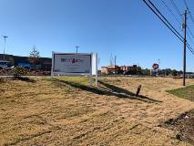 Bank custom site signage