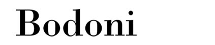 Bodoni font