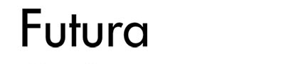 Futura font