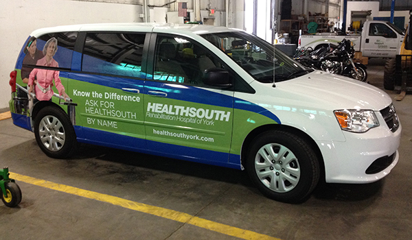 HealthSouth vehicle