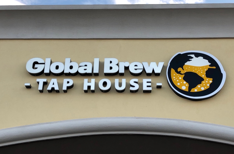  Global Brew Tap House Main Sign
