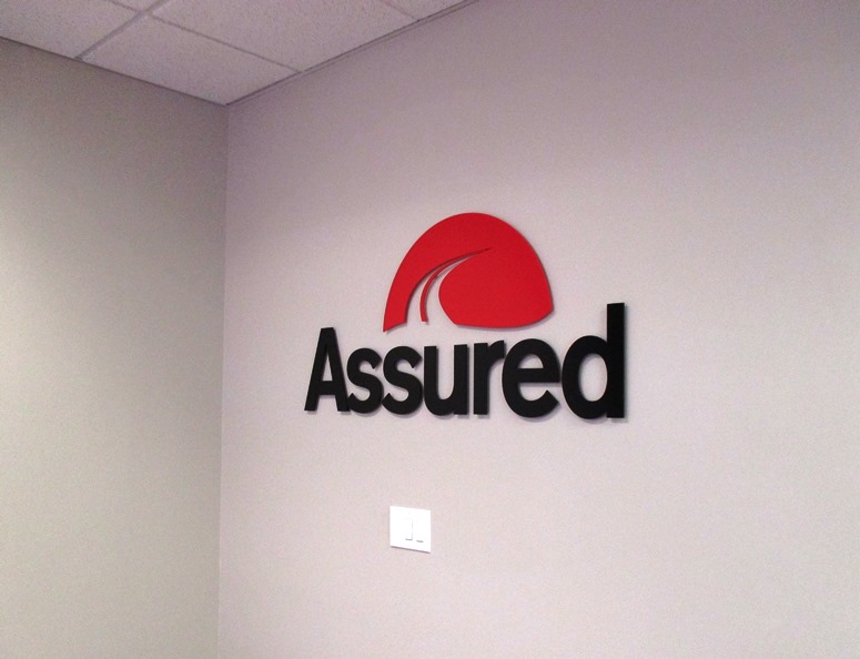 Assured Automotive dimensional letters