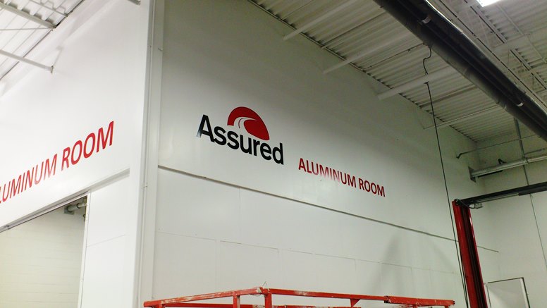 Assured Automotive aluminum room