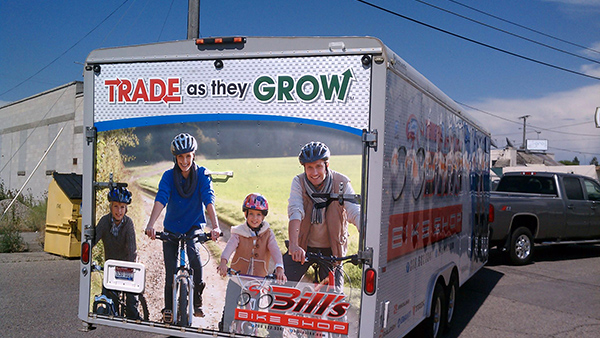 Bill’s Bike Shop trailer