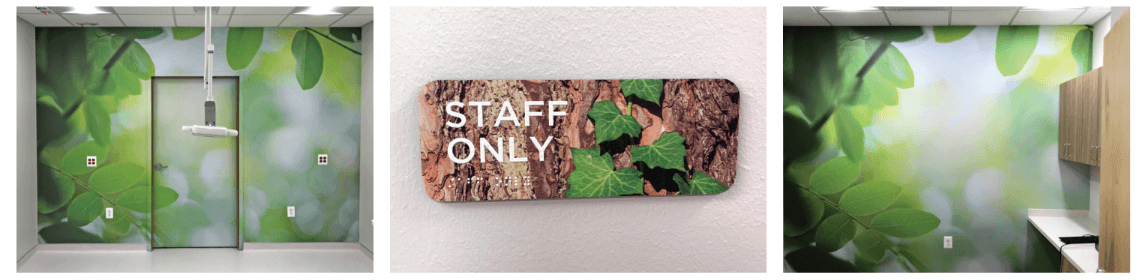 greenery wall design in office