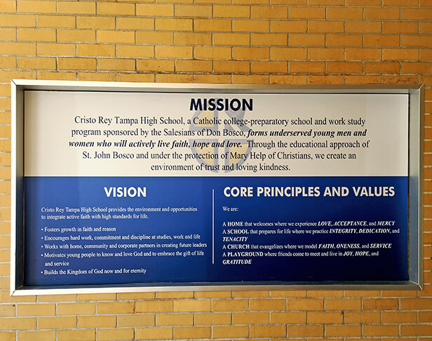 Cristo Rey Tampa High School Mission