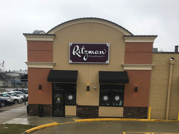 Ritzman Pharmacy signage