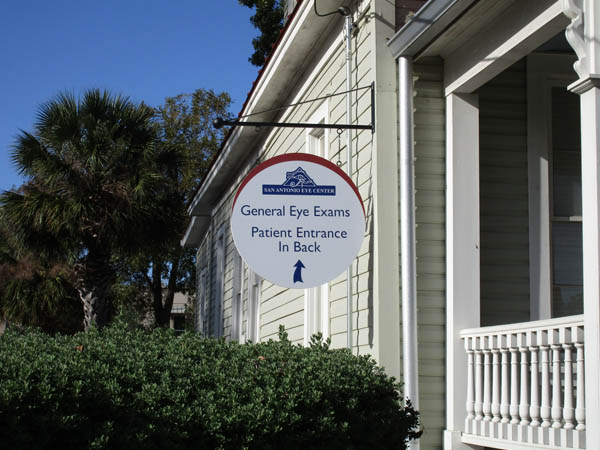 San Antonio Eye Center sign