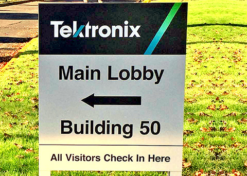 Main Lobby sign
