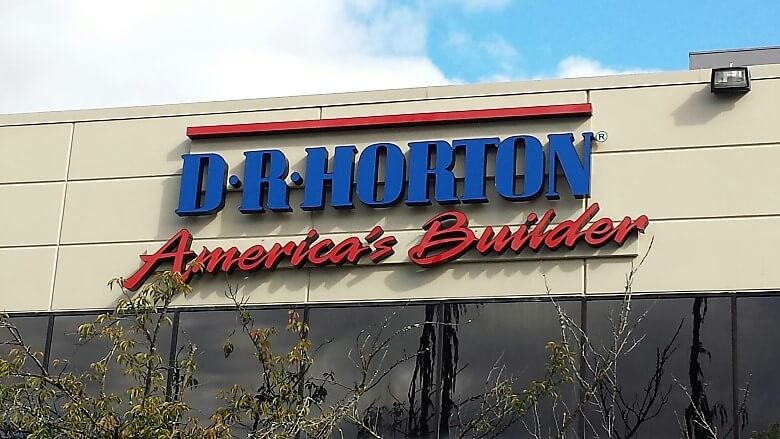 D-R Horton Exterior Illuminated Sign